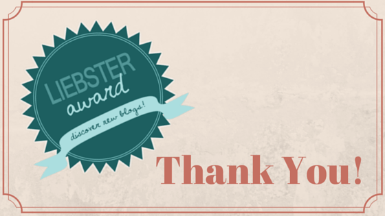 2016 Liebster Blog&nbsp;Award